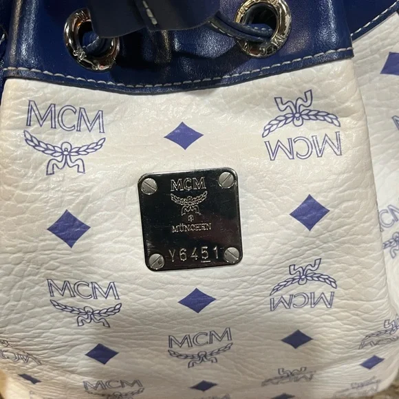 MCM EUC bucket crossbody - Picture 3 of 12